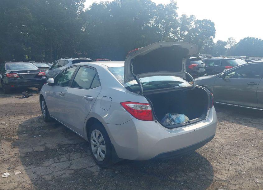 Photo 3 of 2014 Toyota Corolla LE (VIN 2T1BURHE8EC227841)