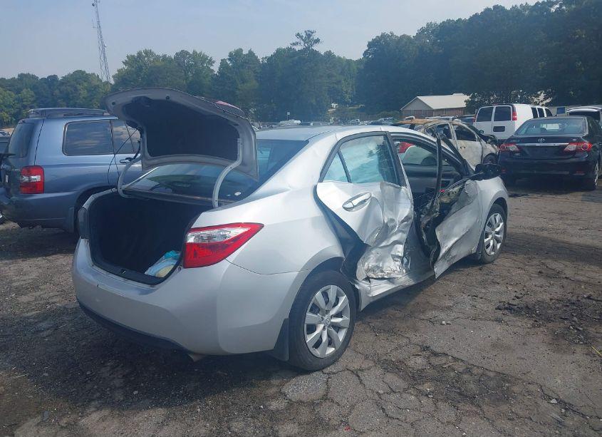 Photo 4 of 2014 Toyota Corolla LE (VIN 2T1BURHE8EC227841)