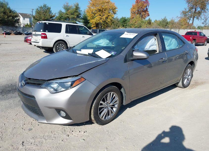 Photo 2 of 2015 Toyota Corolla LE PLUS (VIN 2T1BURHE8FC258606)