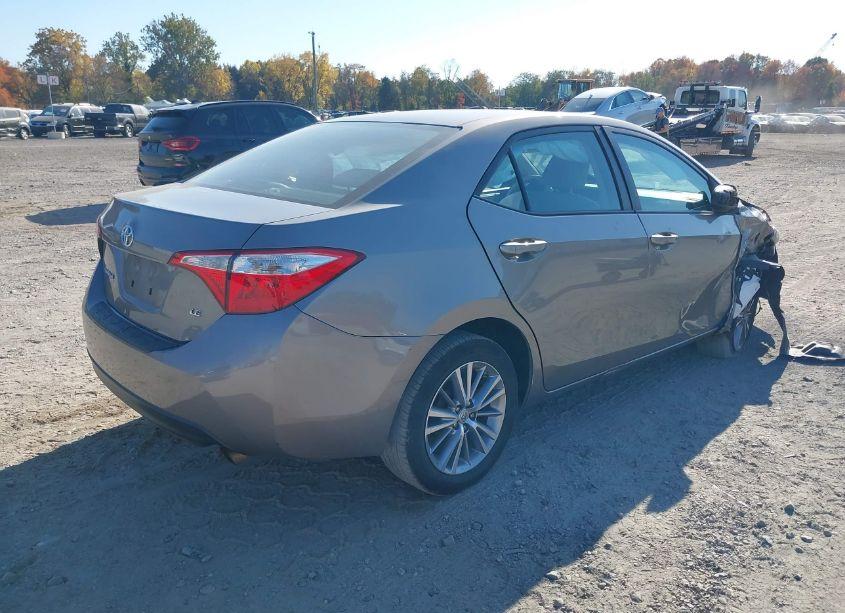 Photo 4 of 2015 Toyota Corolla LE PLUS (VIN 2T1BURHE8FC258606)