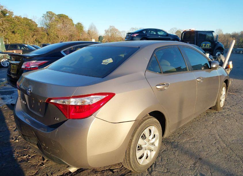 Photo 4 of 2015 Toyota Corolla LE (VIN 2T1BURHE8FC264020)