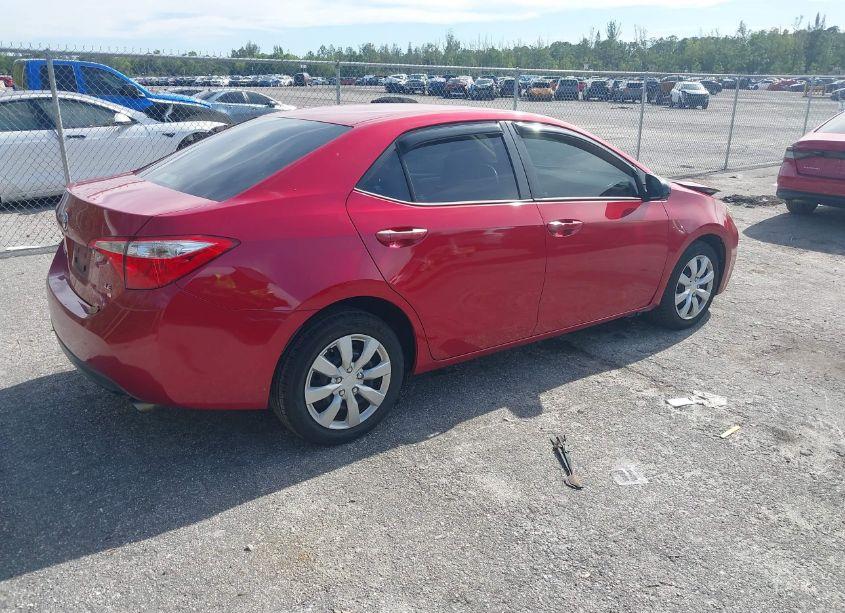 Photo 4 of 2015 Toyota Corolla LE (VIN 2T1BURHE8FC264762)