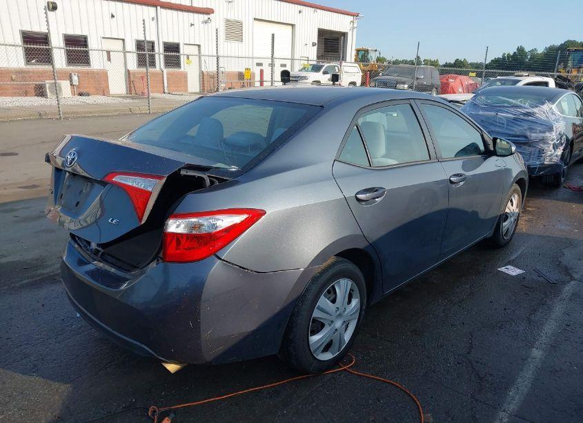 Photo 4 of 2015 Toyota Corolla LE (VIN 2T1BURHE8FC267919)