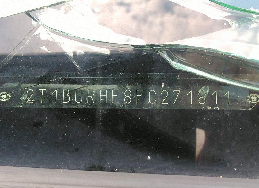 Photo 9 of 2015 Toyota Corolla LE (VIN 2T1BURHE8FC271811)