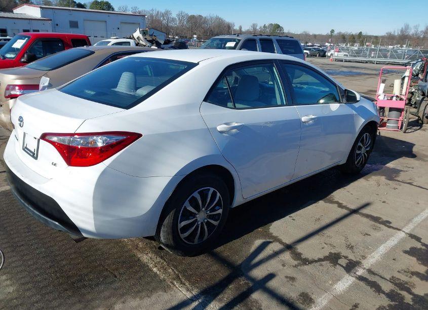 Photo 4 of 2015 Toyota Corolla LE (VIN 2T1BURHE8FC277401)