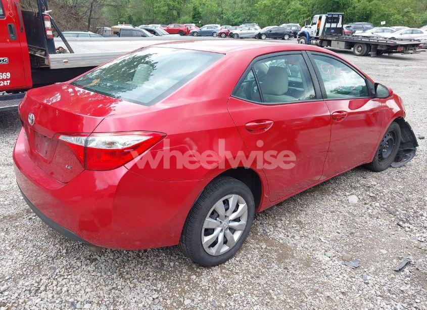 Photo 4 of 2015 Toyota Corolla LE (VIN 2T1BURHE8FC290665)
