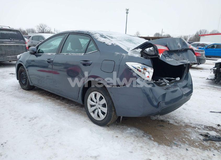 Photo 3 of 2015 Toyota Corolla LE (VIN 2T1BURHE8FC365431)