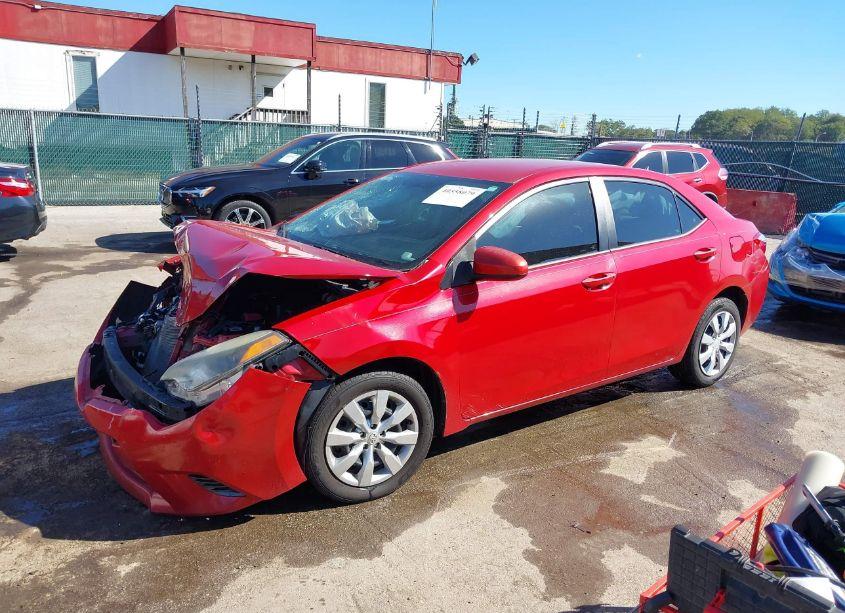 Photo 2 of 2015 Toyota Corolla LE (VIN 2T1BURHE8FC387607)