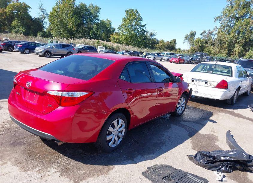 Photo 4 of 2015 Toyota Corolla LE (VIN 2T1BURHE8FC387607)