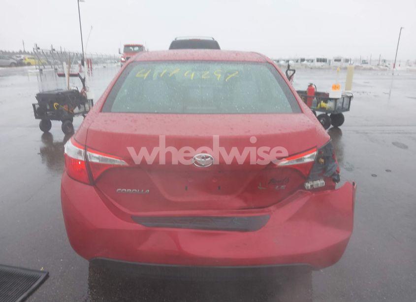 Photo 16 of 2015 Toyota Corolla LE (VIN 2T1BURHE8FC388157)