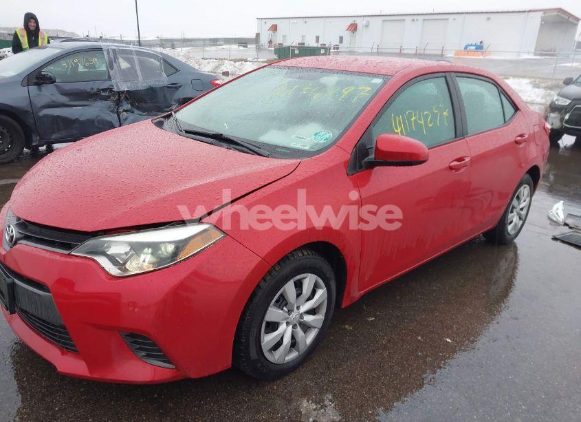 Photo 2 of 2015 Toyota Corolla LE (VIN 2T1BURHE8FC388157)