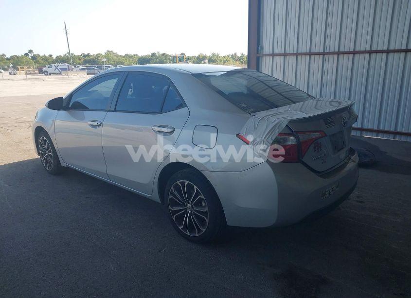 Photo 3 of 2015 Toyota Corolla S PLUS (VIN 2T1BURHE8FC389390)