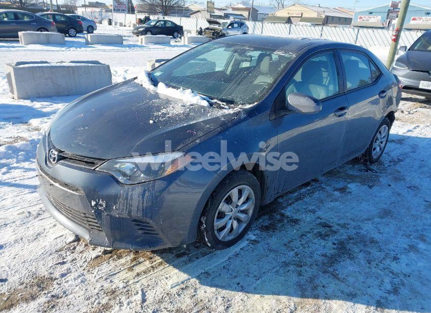 Photo 2 of 2015 Toyota Corolla LE (VIN 2T1BURHE8FC411453)