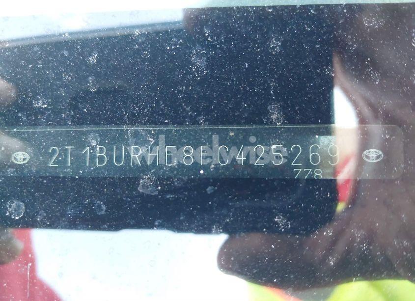 Photo 9 of 2015 Toyota Corolla LE (VIN 2T1BURHE8FC425269)