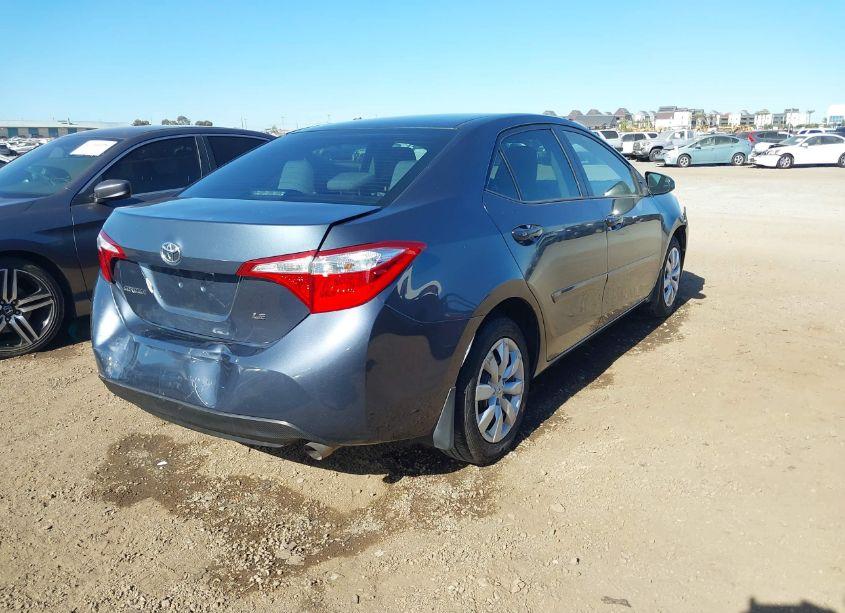 Photo 4 of 2015 Toyota Corolla LE (VIN 2T1BURHE8FC438572)