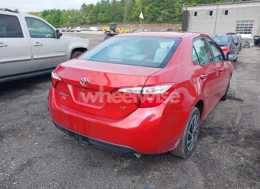 Photo 4 of 2015 Toyota Corolla LE (VIN 2T1BURHE8FC456313)