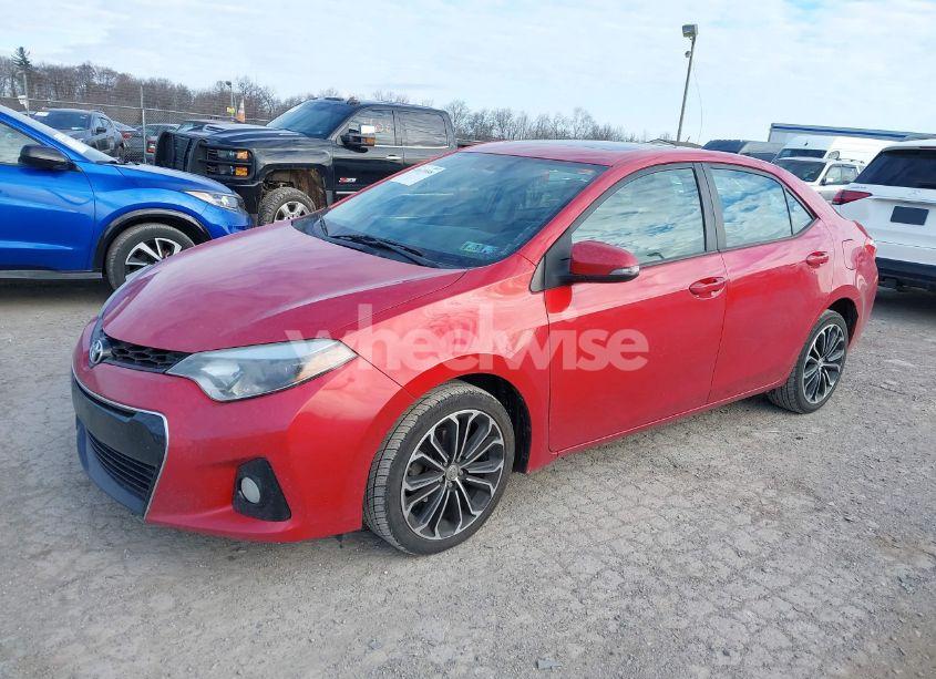 Photo 2 of 2015 Toyota Corolla S PREMIUM (VIN 2T1BURHE8FC459082)