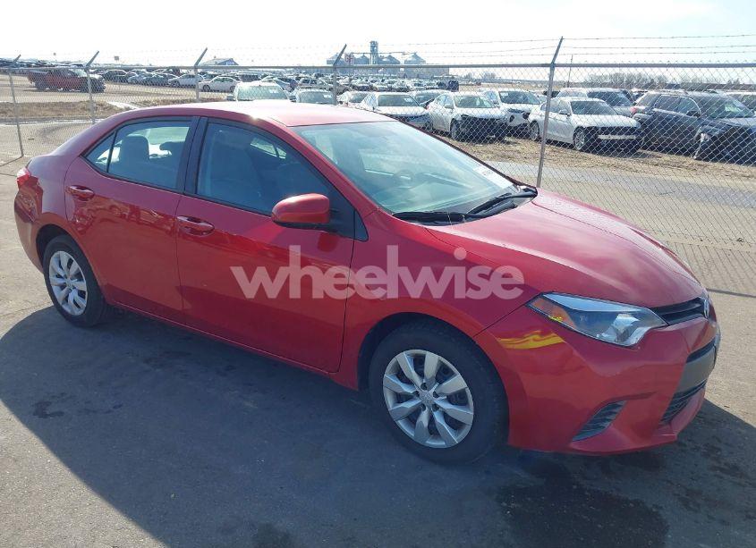 2015 Toyota Corolla LE (VIN 2T1BURHE8FC477713) main photo