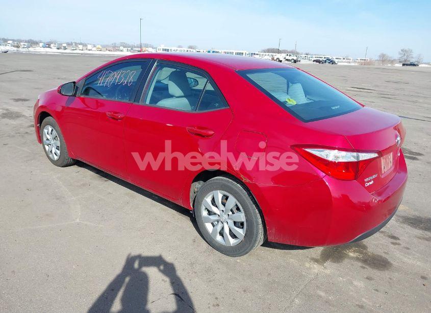 Photo 3 of 2015 Toyota Corolla LE (VIN 2T1BURHE8FC477713)