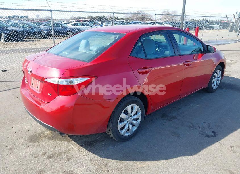 Photo 4 of 2015 Toyota Corolla LE (VIN 2T1BURHE8FC477713)