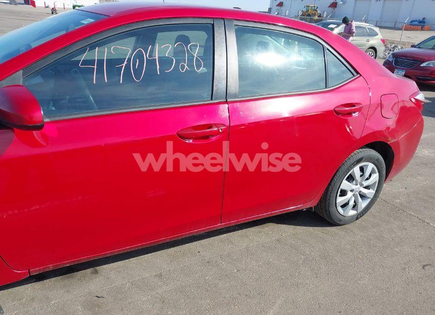 Photo 6 of 2015 Toyota Corolla LE (VIN 2T1BURHE8FC477713)