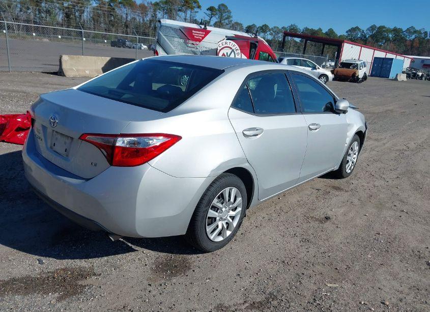Photo 4 of 2016 Toyota Corolla LE (VIN 2T1BURHE8GC499874)