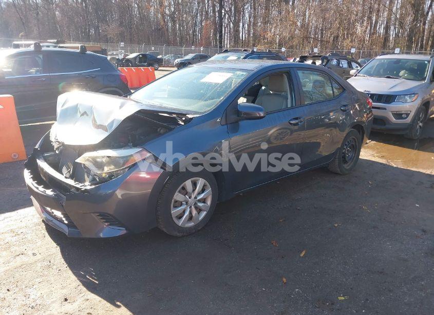 Photo 2 of 2016 Toyota Corolla LE (VIN 2T1BURHE8GC532260)