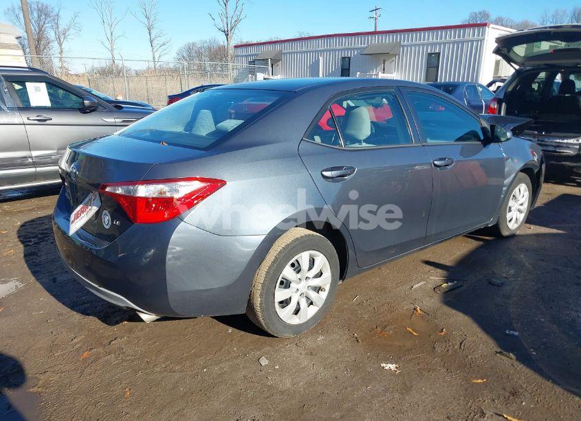 Photo 4 of 2016 Toyota Corolla LE (VIN 2T1BURHE8GC532260)