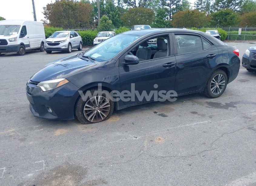 Photo 2 of 2016 Toyota Corolla LE PLUS (VIN 2T1BURHE8GC577425)