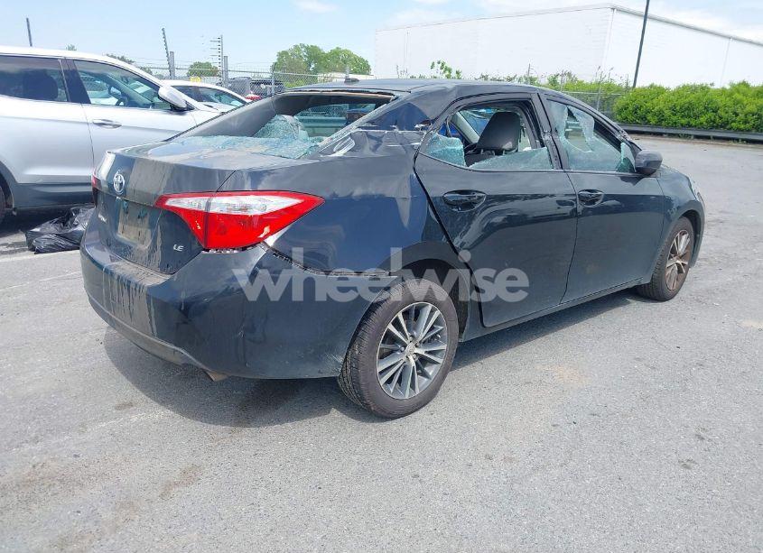 Photo 4 of 2016 Toyota Corolla LE PLUS (VIN 2T1BURHE8GC577425)