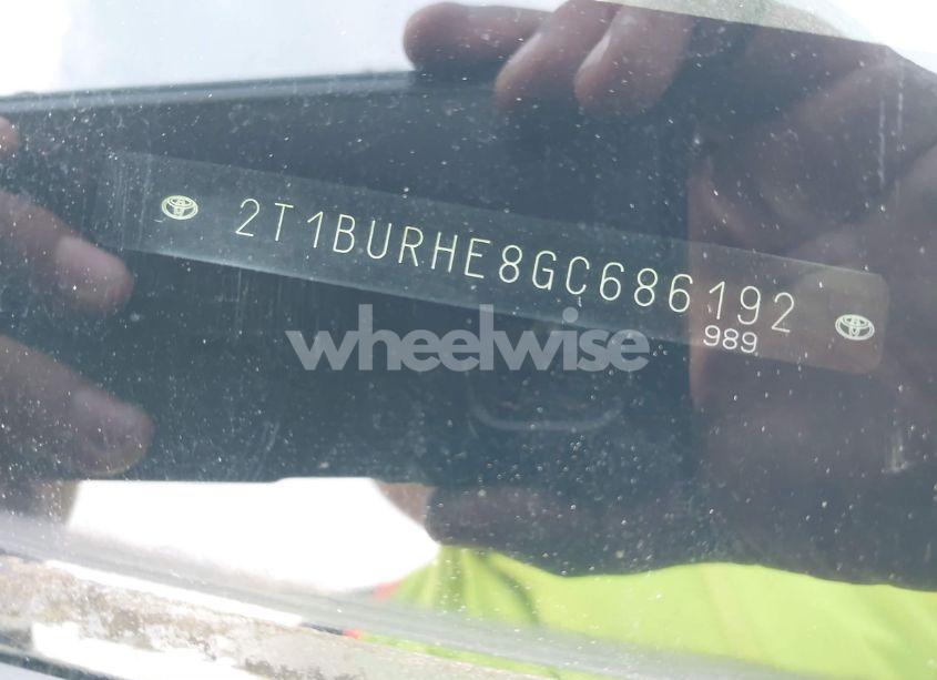 Photo 9 of 2016 Toyota Corolla S PLUS (VIN 2T1BURHE8GC686192)