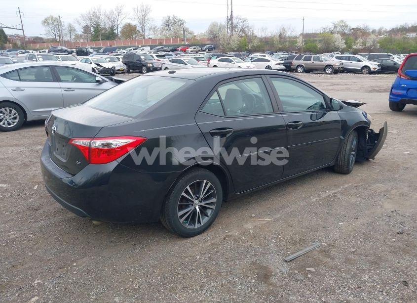 Photo 4 of 2016 Toyota Corolla LE PLUS (VIN 2T1BURHE8GC687116)