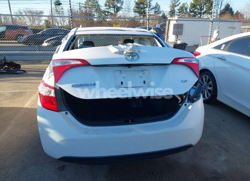 Photo 6 of 2016 Toyota Corolla LE (VIN 2T1BURHE8GC732961)