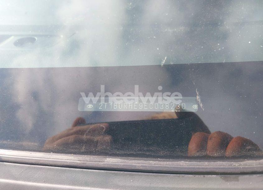 Photo 9 of 2014 Toyota Corolla L (VIN 2T1BURHE9EC038230)