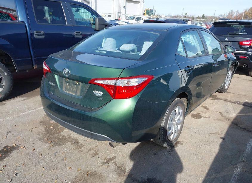 Photo 4 of 2014 Toyota Corolla LE (VIN 2T1BURHE9EC043329)
