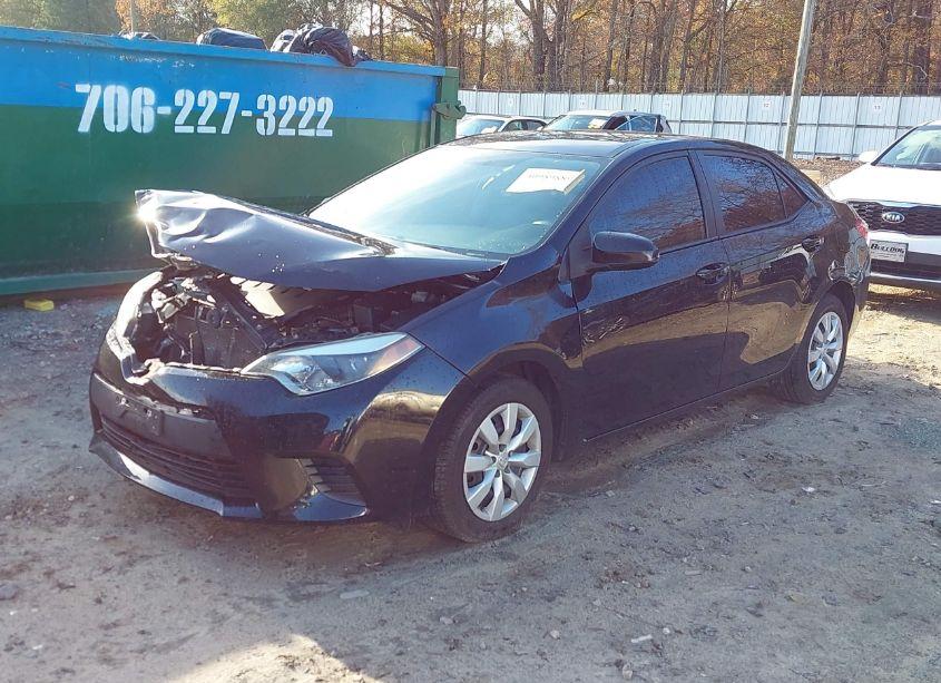 Photo 2 of 2014 Toyota Corolla LE (VIN 2T1BURHE9EC110995)