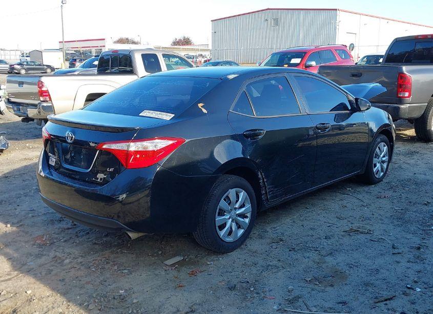 Photo 4 of 2014 Toyota Corolla LE (VIN 2T1BURHE9EC110995)