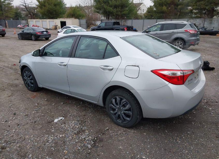 Photo 3 of 2014 Toyota Corolla LE (VIN 2T1BURHE9EC134889)
