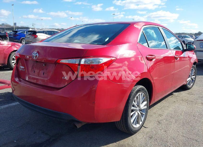 Photo 4 of 2014 Toyota Corolla LE PLUS (VIN 2T1BURHE9EC139428)