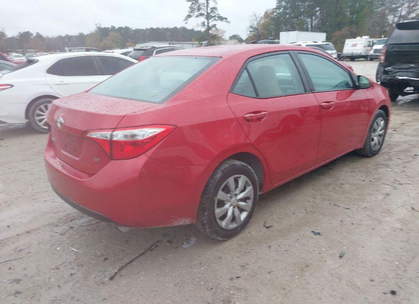 Photo 4 of 2014 Toyota Corolla LE (VIN 2T1BURHE9EC205881)