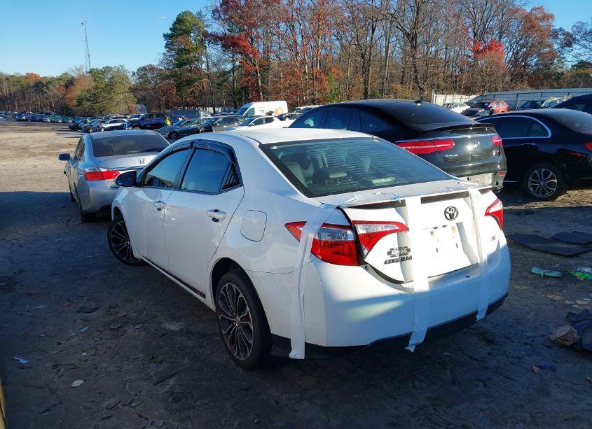 Photo 3 of 2015 Toyota Corolla S PLUS (VIN 2T1BURHE9FC398521)