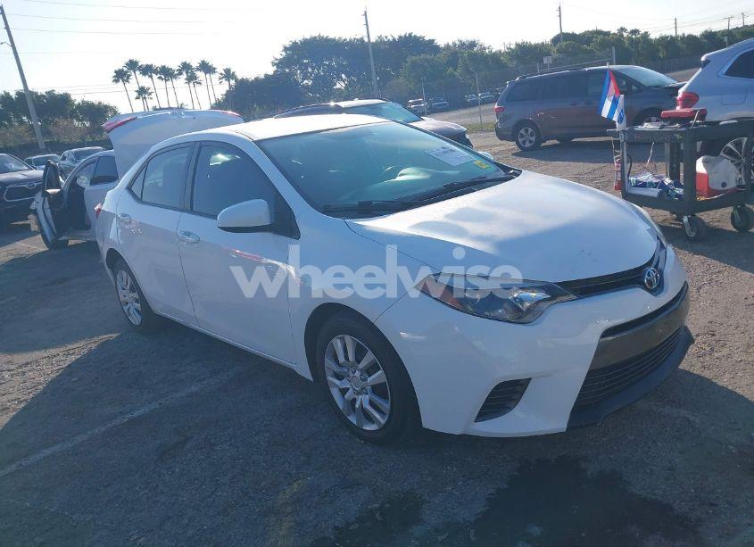 2015 Toyota Corolla LE (VIN 2T1BURHE9FC426477) main photo