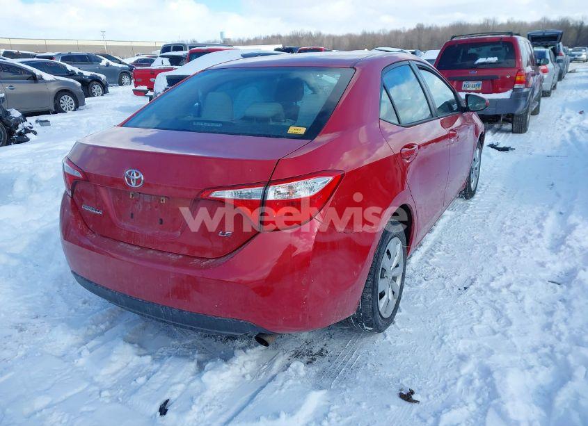 Photo 4 of 2015 Toyota Corolla LE (VIN 2T1BURHE9FC458104)
