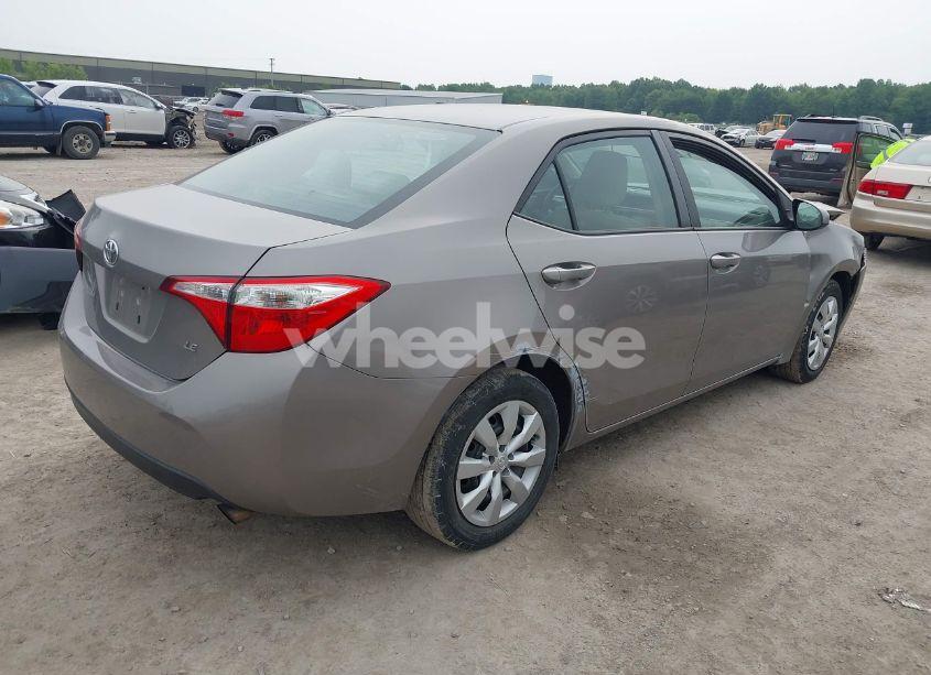 Photo 4 of 2015 Toyota Corolla LE (VIN 2T1BURHE9FC458278)