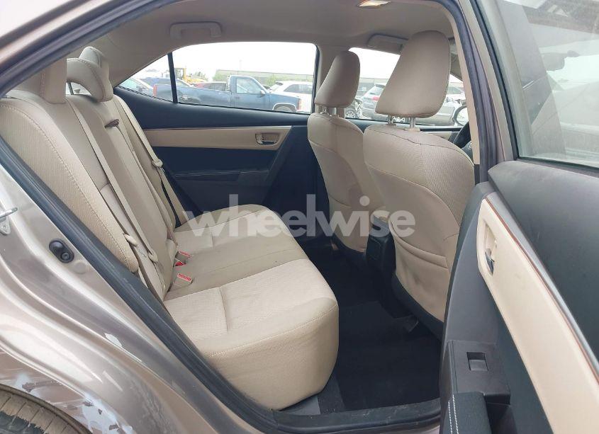 Photo 8 of 2015 Toyota Corolla LE (VIN 2T1BURHE9FC458278)