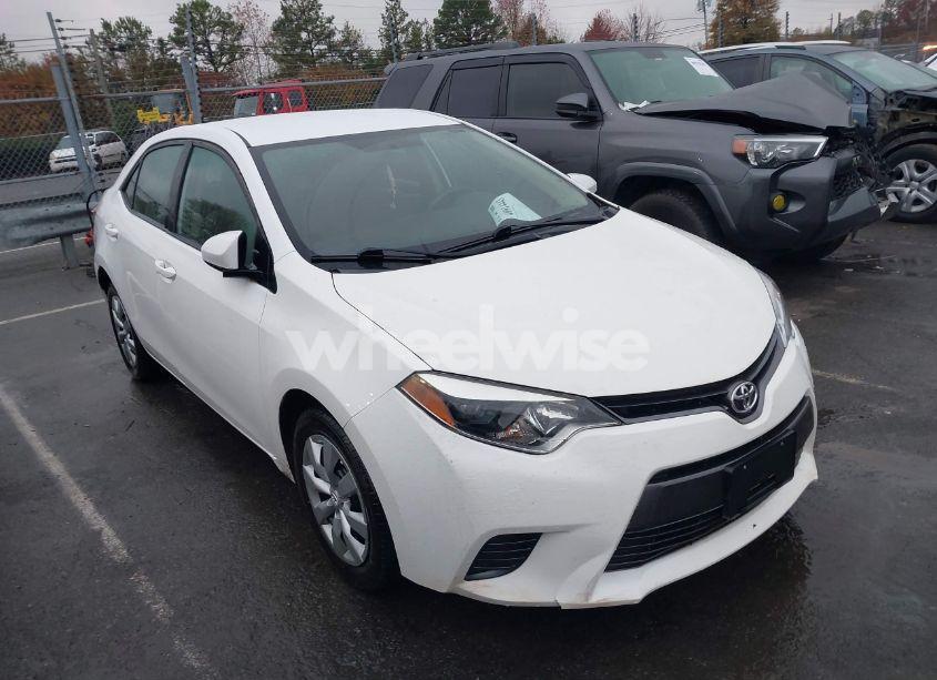 2016 Toyota Corolla LE (VIN 2T1BURHE9GC526970) main photo