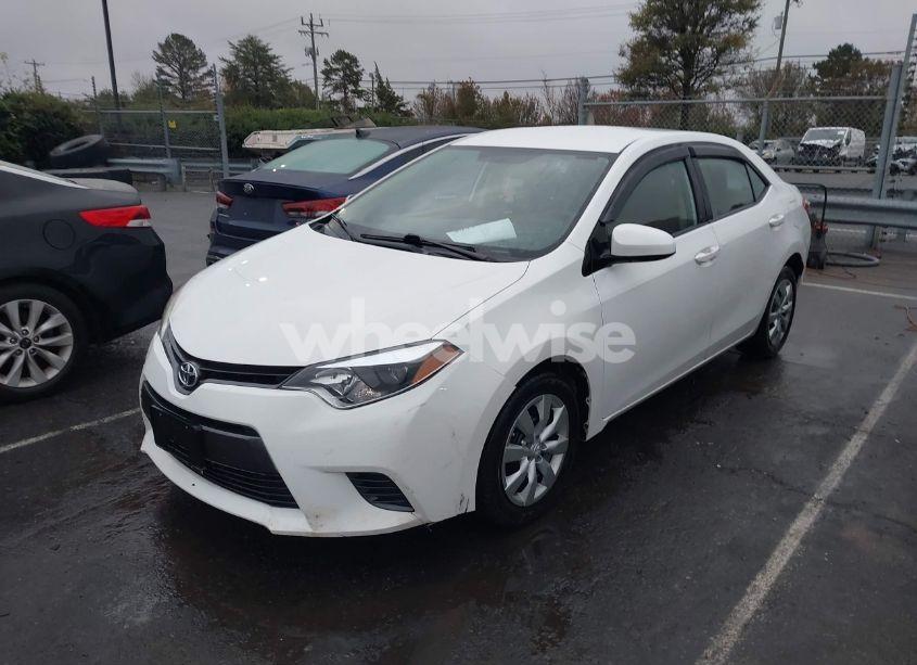 Photo 2 of 2016 Toyota Corolla LE (VIN 2T1BURHE9GC526970)