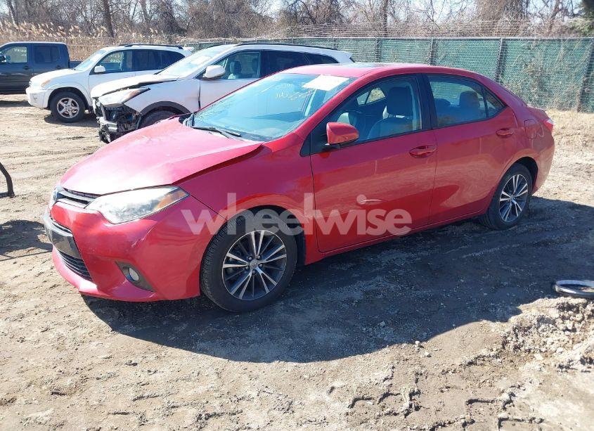 Photo 2 of 2016 Toyota Corolla LE PREMIUM (VIN 2T1BURHE9GC610884)