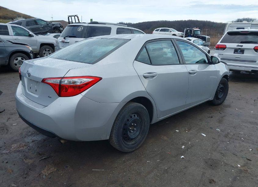 Photo 4 of 2016 Toyota Corolla LE (VIN 2T1BURHE9GC712217)