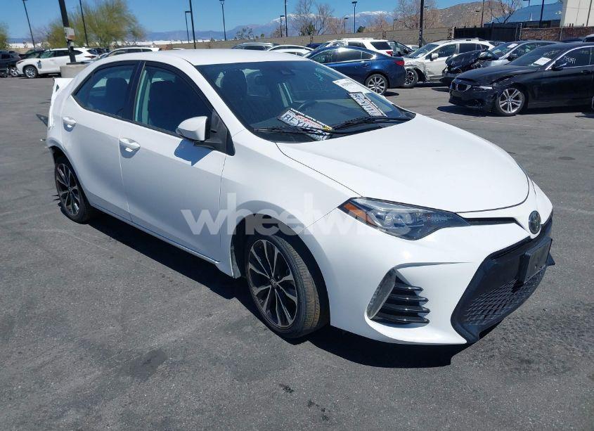 2019 Toyota Corolla SE (VIN 2T1BURHE9KC134631) main photo